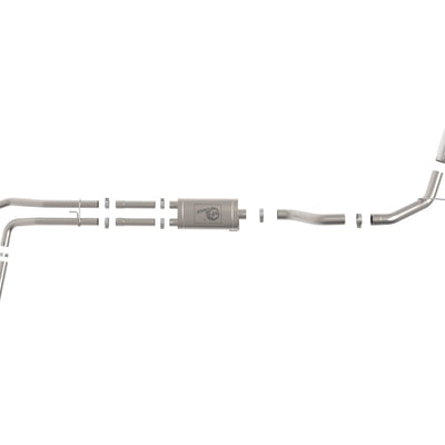 aFe MACHForce XP Exhausts Cat-Back SS-409 Nissan Titan XD 16-19 V8-5.6L - Polished Tip