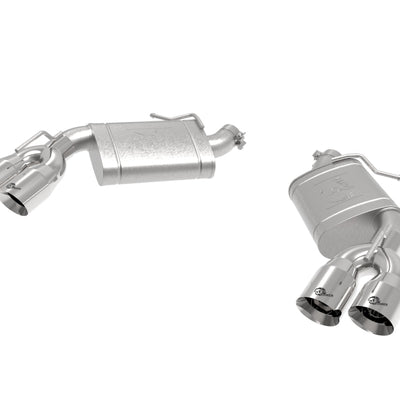 aFe POWER MACH Force-Xp 3in Axle-Back 16-21 Chevrolet Camaro SS V8 6.2L w/Mufflers - Polished