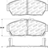 StopTech Street Touring 93-95 Honda Civic Coupe Front Brake Pads