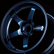 Advan GT Premium Version 21x10.0 +35 5x114.3 Racing Titanium Blue Wheel