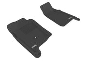 3D MAXpider 04-11 Ford Ranger Regular Cab/Supercab Kagu 1st Row Floormat - Black