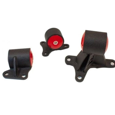 Innovative 94-97 Accord F-Series Black Steel Mounts 95A Bushings