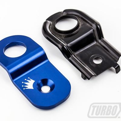 Turbo XS 15-16 Subaru WRX/STI Billet Aluminum Radiator Stay - Black