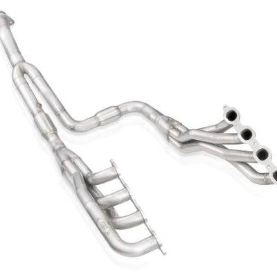 Stainless Works 2020-21 Silverado HD 6.6L 2in Long Tube Header Kit Factory Connect
