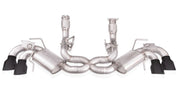 Stainless Works 20-21 Chevrolet Corvette C8 6.2L Redline Cat-Back Exhaust w/ Matte Black Tips