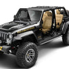 Bushwacker Jeep Wrangler JL Trail Armor Rocker Panel and Sill Plate Cover- Black