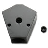 Vibrant Billet Aluminum Y-Block Fitting with 1/8in NPT Port - 3/8in NPT x 3/8in NPT x 3/8in NPT
