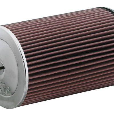 K&N Universal Chrome Filter 4.125in Flange ID x 7.375in Base OD x 7in Top OD x 11.5in Height