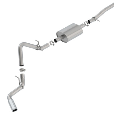 Borla 2019 Silv/Sierra C/B Exh S-Type 1500 5.3L V8 AT 2&4WD 2DR REG. CAB, STD. BED WB 126