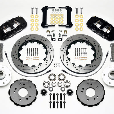 Wilwood AERO6 Front Truck Kit 14.25in Drilled 97-03 Ford F150