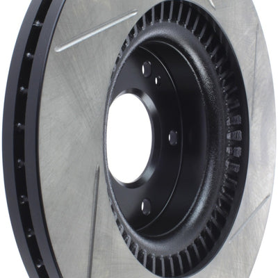 StopTech Power Slot 10 Hyundai Genesis Coupe Non-Track Front Right Slotted Rotor