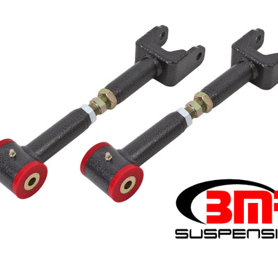 BMR 68-72 A-Body Upper Control Arms On-Car Adj. (Polyurethane) - Black Hammertone