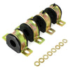 Energy Suspension 1-1/4in Gm Greaseable S/B Set - Black