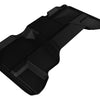 3D MAXpider 2007-2013 Chevrolet/GMC Silverado Extended Cab Kagu 2nd Row Floormats - Black