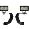 Diode Dynamics 10-21 Toyota 4Runner Stage Series 2in LED Ditch Light Kit - Pro White Combo