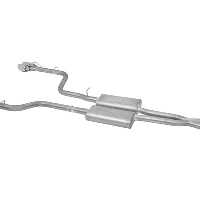 Gibson 09-15 Dodge Challenger R/T 5.7L 2.5in Cat-Back Dual Exhaust - Stainless