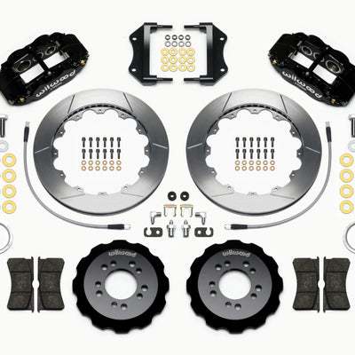 Wilwood Narrow Superlite 6R Front Hat Kit 12.88in 2013-Up Ford Focus ST w/ Lines