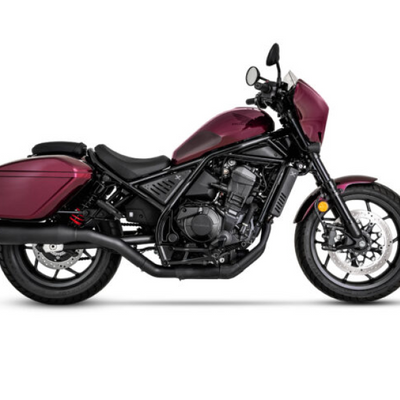Vance & Hines HONDA 17-20 Rebel S/O Black Slip-On Exhaust