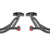 BMR 10-14 Ford Mustang / Shelby GT500 Non-Adj. Lower A-Arms (Poly/Delrin) - Black Hammertone