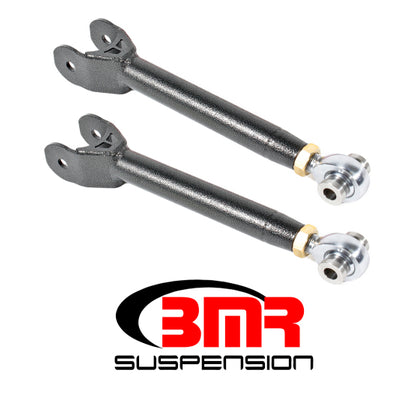 BMR 16-17 6th Gen Camaro Upper Trailing Arms w/ Single Adj. Rod Ends - Black Hammertone