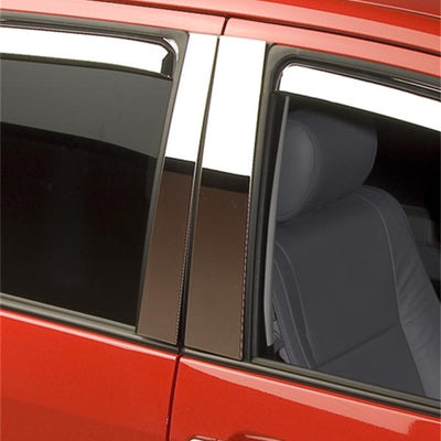 Putco 07-17 Toyota Tundra - CrewMax & Double Cab (4pcs) Stainless Steel Pillar Posts Classic