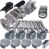 Eagle Chevrolet Small Block Rotating Assembly +.030 Bore 6in H-Beam Rods 3.75 Stroke