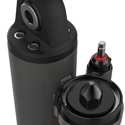 Fox 3.5 Factory Race 3/4in Shaft 5-Tube External Bypass 18in Piggyback Shock - Right