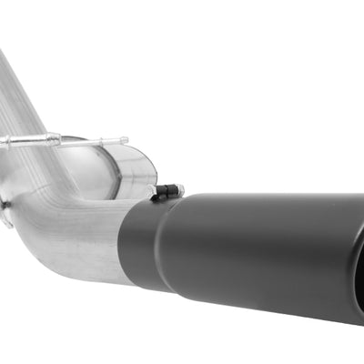 Gibson 13-16 Ford F-250 Super Duty Platinum 6.2L 3in Cat-Back Single Exhaust - Black Elite