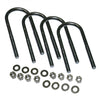 Superlift U-Bolt 4 Pack 1/2x2 3/4x6 Round w/ Hardware