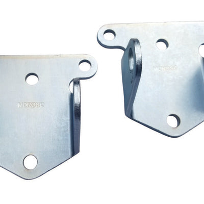 Moroso Chevrolet Big Block/Small Block Motor Mounts - 1-3/4in x 2-5/8in x 3/16in - Steel - 2 Pack