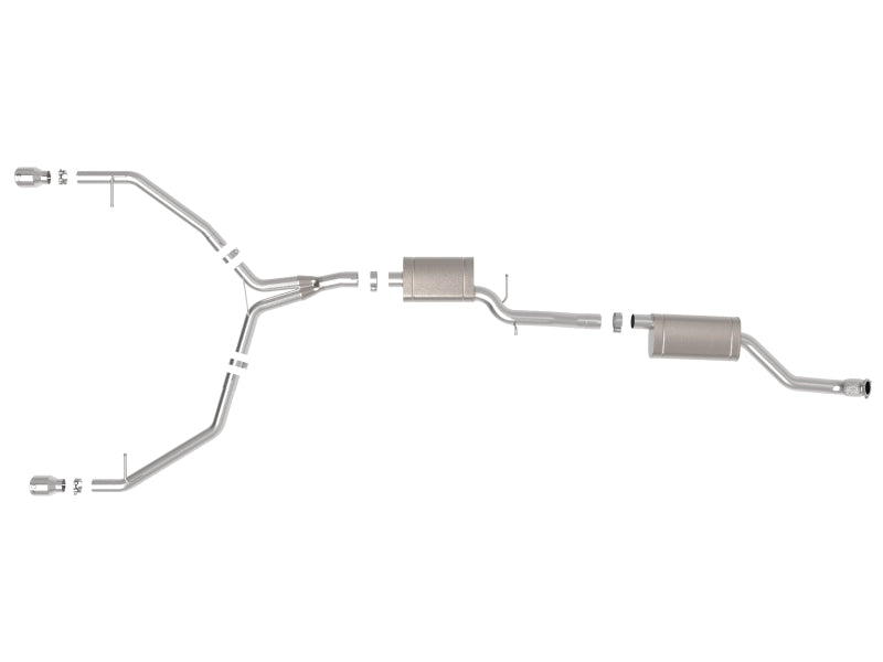 aFe MACH Force-Xp 13-16 Audi Allroad L4 SS Cat-Back Exhaust w/ Polished Tips