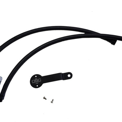 J&L 14-18 Chevy/GM Truck/SUV 5.3L V8 Driver Side Oil Separator 3.0 - Clear Anodized