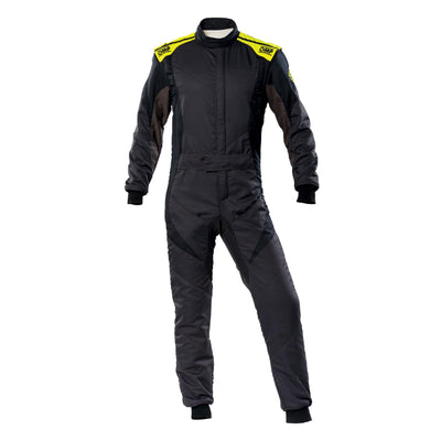 OMP First Evo Overall Anth/F Yellow - Size 48 (Fia 8856-2018)