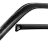 Stampede 2019 Ram 1500 Crew Cab Pickup Snap-Inz Sidewind Deflector 4pc - Smoke