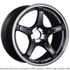 SSR GTX03 18x9.5 5x114.3 12mm Offset Black Graphite Wheel