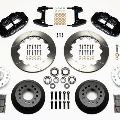 Wilwood Narrow Superlite 6R Front Hub Kit 12.88in 74-80 Pinto/Mustang II Disc Spindle only