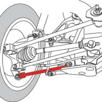 SPC Performance 2014-2016 Infiniti Q50/Q70 / 2011-2013 M36/M56 Rear Radius Left and Right Rods