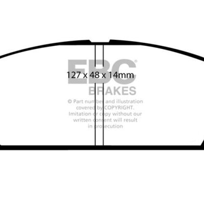 EBC 86-89 Acura Integra 1.6 Greenstuff Front Brake Pads