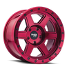 Dirty Life 9315 Compound 17x9 / 5x127 BP / -12mm Offset / 78.1mm Hub Crimson Candy Red Wheel