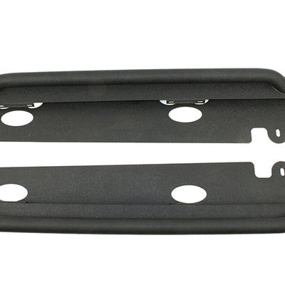 Fishbone Offroad 07-18 Jeep Wrangler JK 2 Door Rubicon Steel Rock Slider - Black Textured Powdercoat