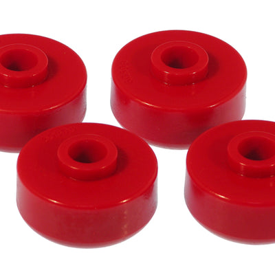 Prothane 63-82 Chevy Corvette Rear Spring Cushions - Red