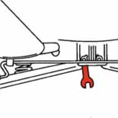 SPC Performance REAR TOE WRENCH