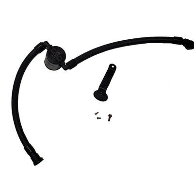 J&L 20-23 Buick Encore GX / Chevrolet Trailblazer Driver Side Oil Separator 3.0 - Black Anodized