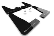 Rally Armor 22-26 Tesla Model X Black UR Mud Flap w/Dark Grey Logo