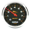 Autometer Pro-Cycle Gauge Tach 3 3/4in 8K Rpm 2&4 Cylinder Black