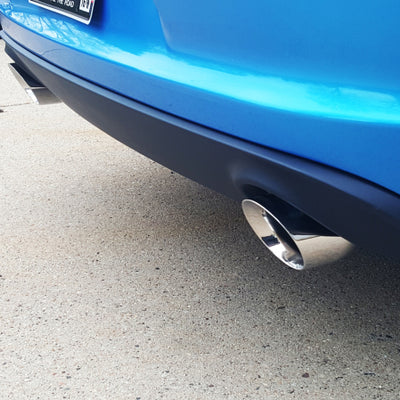 Corsa 2015-2016 Dodge Charger R/T w/ Pursuit Valance 2.5in Inlet / 4in Outlet Polished Tip Kit