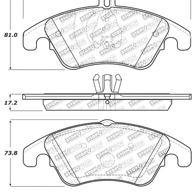 StopTech Performance Brake Pads