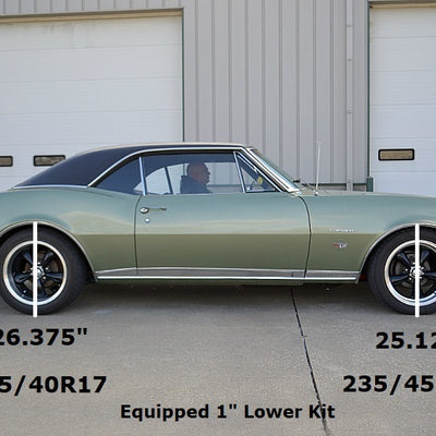 Ridetech 67-69 Camaro Big Block Small Block StreetGRIP Lowering Coil Springs Dual Rate Pair