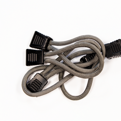 Fishbone Offroad Paracord Zipper Pulls 5 Pcs Graphite