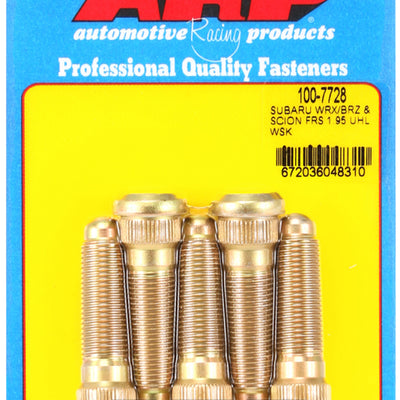 ARP Subaru WRX/BRZ & Scion FRS 1.95 UHL 12mm x 1.25 Wheel Stud Kit (5 Pack)